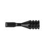 Enhance your Tikka T3/T3x with the Sterk Shooting titanium pineapple bolt handle, featuring a durable black Cerakote finish and weighing just 42.86g.
